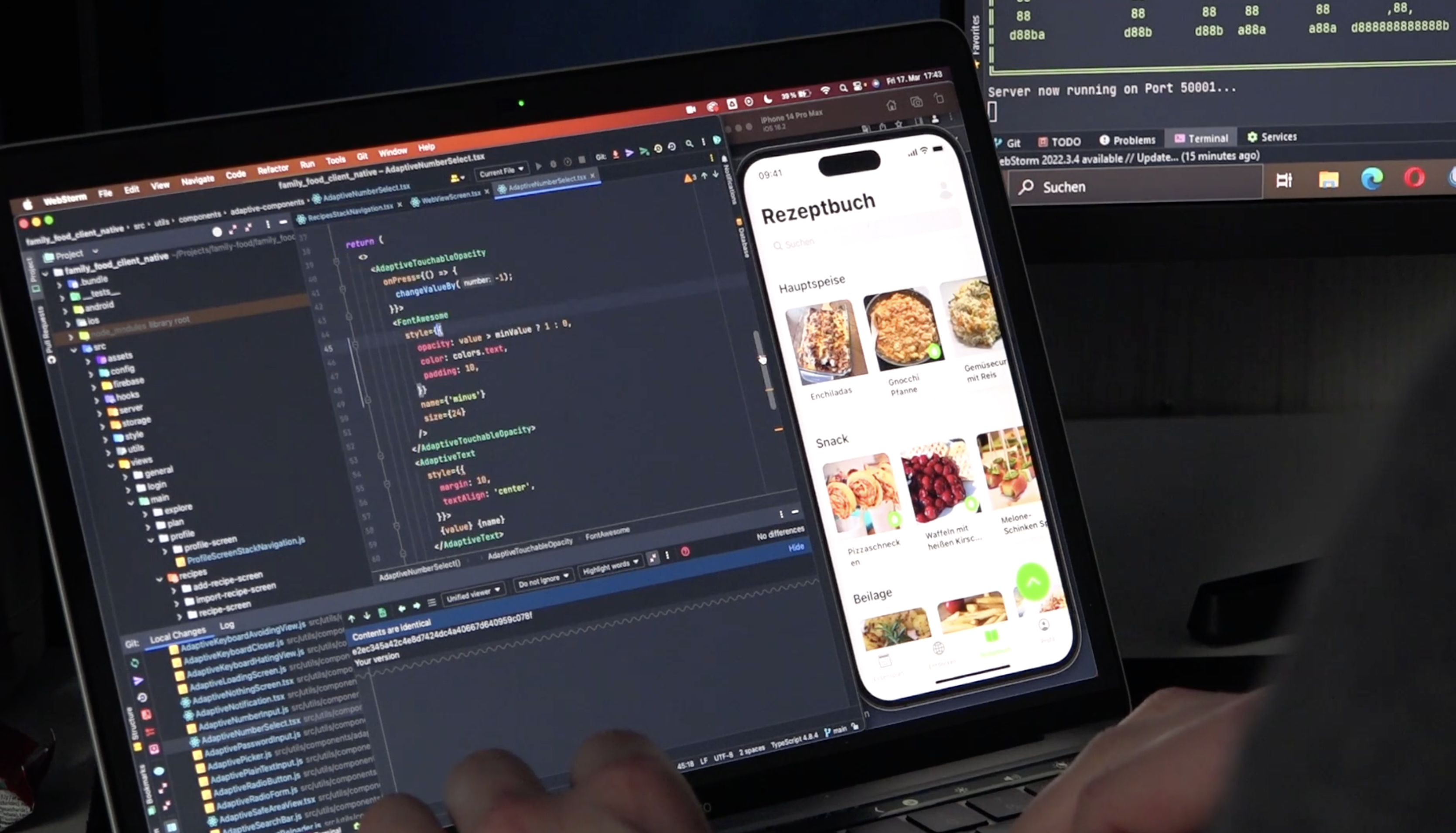 Jonas beim Programmieren