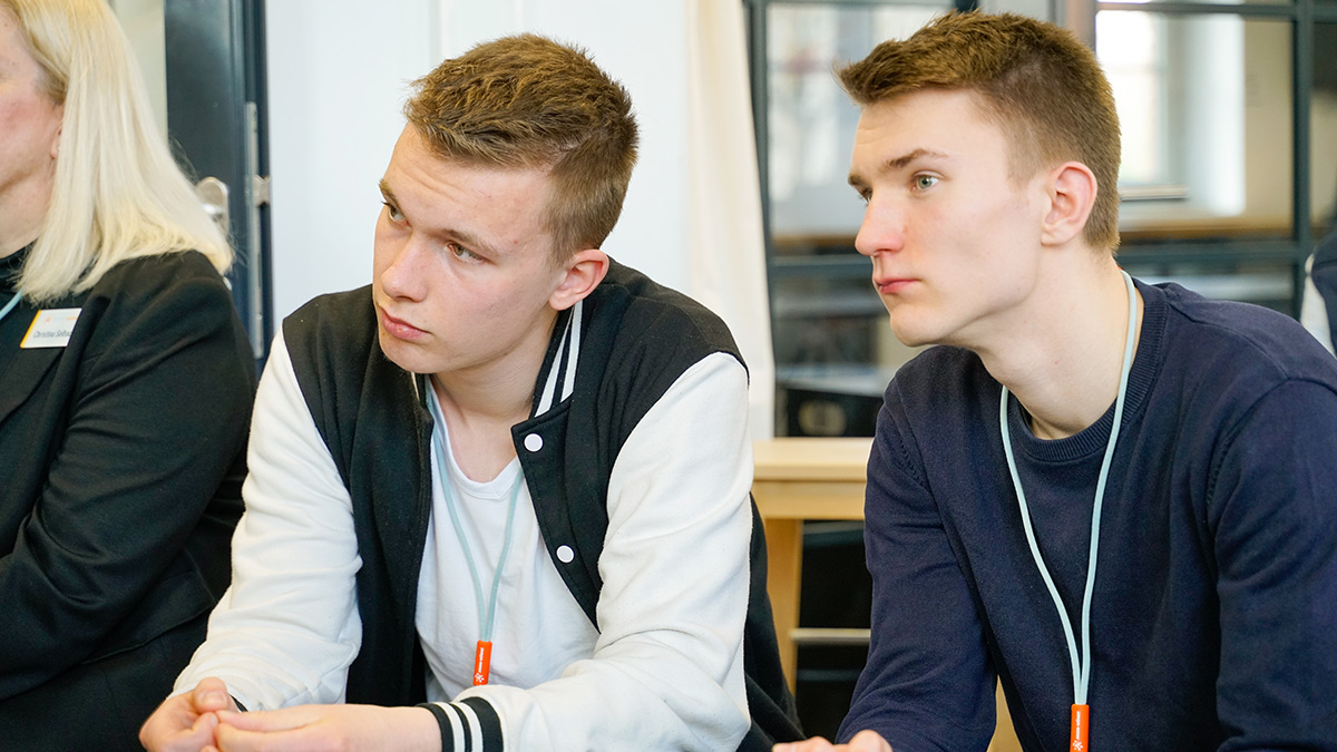 Jonas und Noah bei Jugend Gründet 2023